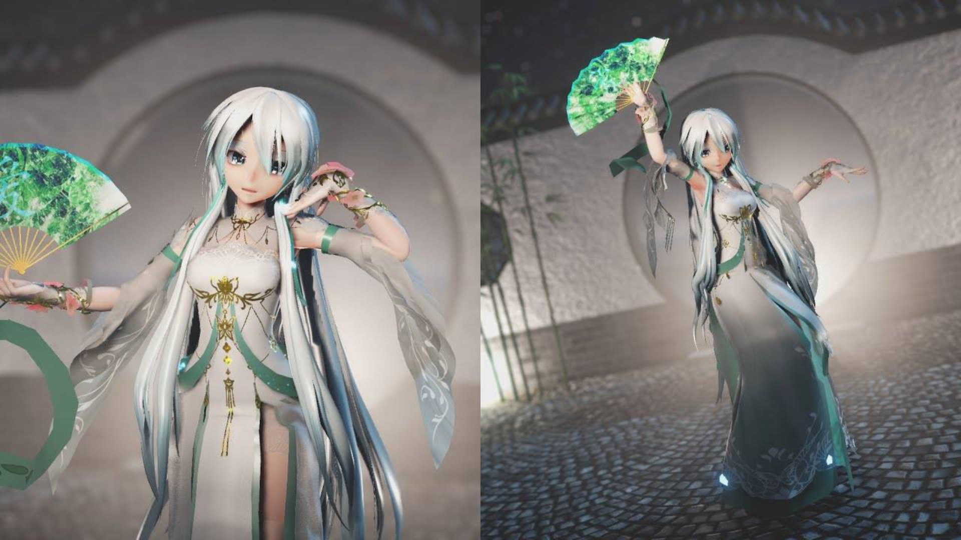 【MMD】 寄明月 【TDA 言和】